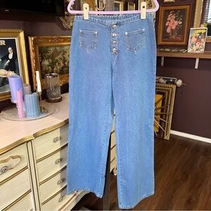 Vintage Union Made Andrew’s Blues Button Fly Jeans 9/10